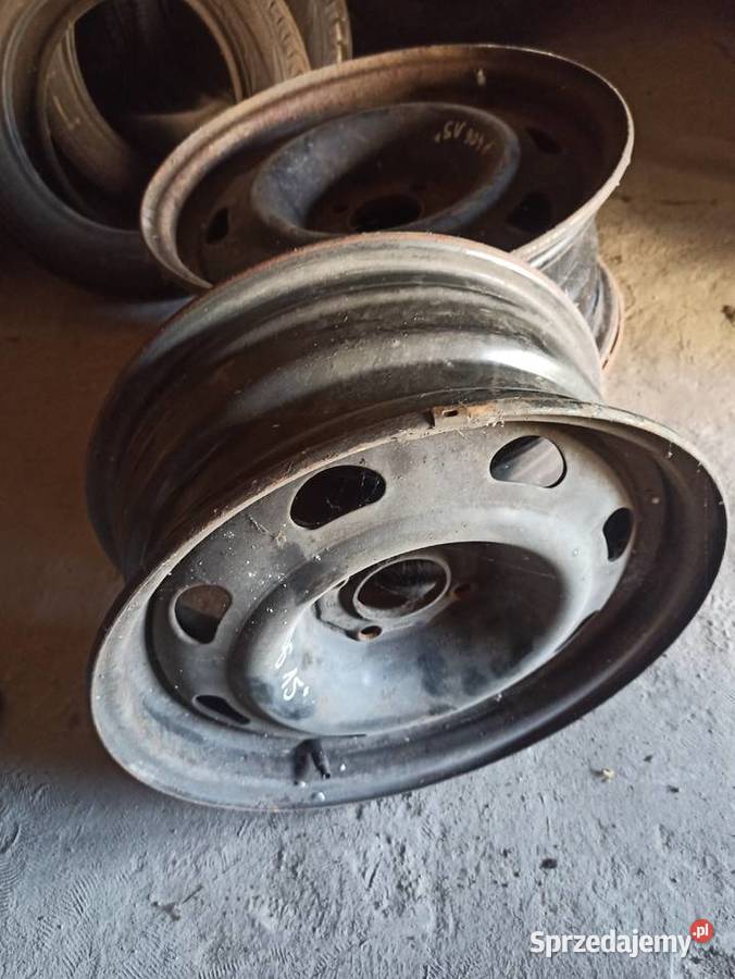 Felgi stalowe peugeot 15 6j et18 3 łódzkie Sieradz