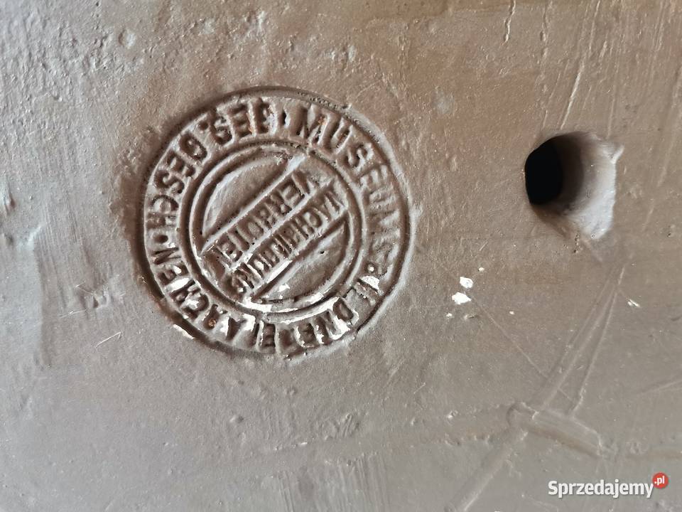 Stara duża przedwojenna figura figurka gipsowa