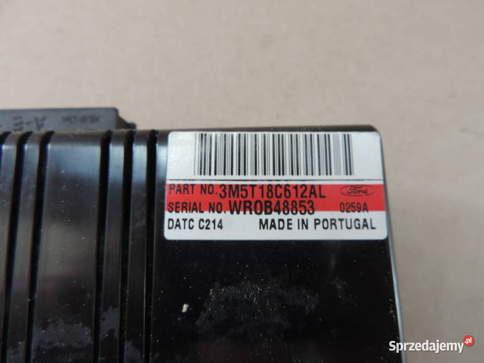 FORD FOCUS MK2 C PANEL NAWIEWU 3M5T18C612AL osobowe