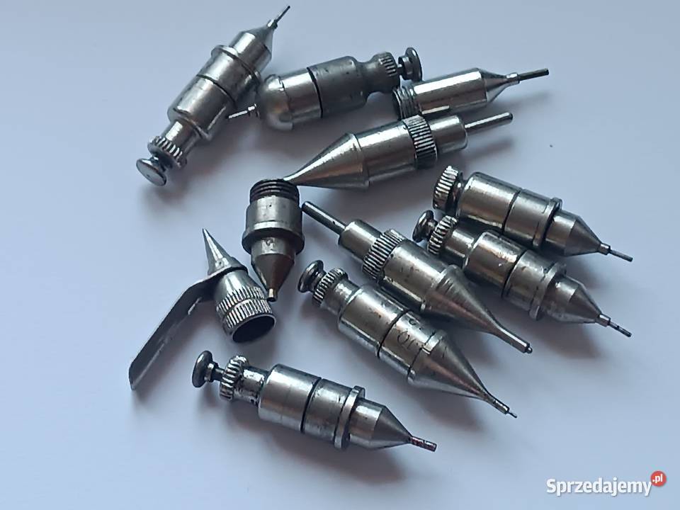 Metalowe dyszeigły do aerografu i rapidografu