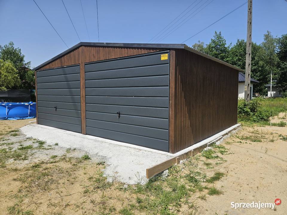 6x5 Garaze Blaszane Garaż Blaszany Blaszak Przemyśl