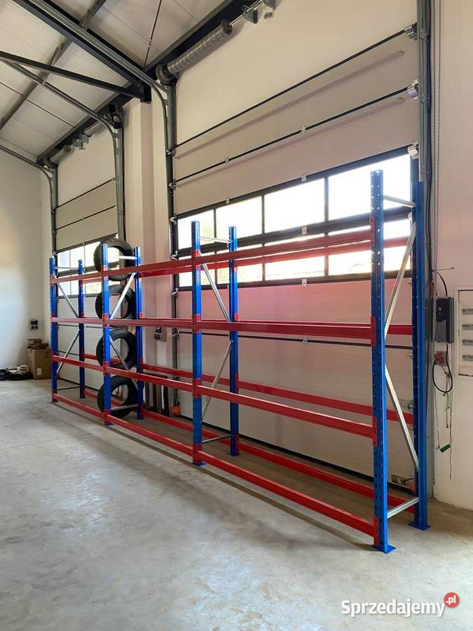 Regal regaly regały magazynowe na opony hala Zamość