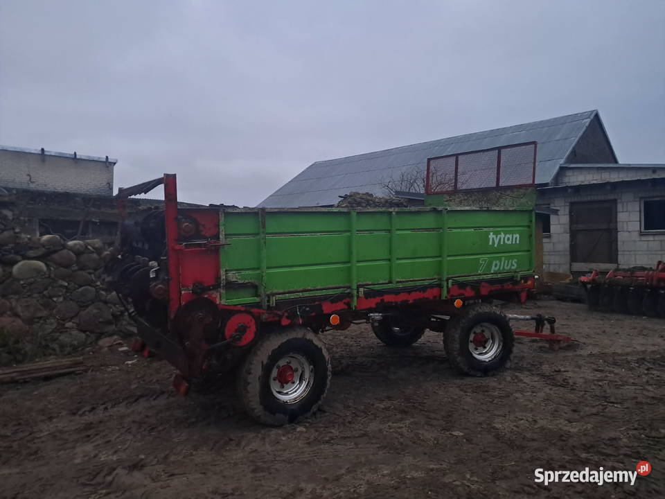 Rozrzutnik obornika unia tytan 7 plus Szczuczyn