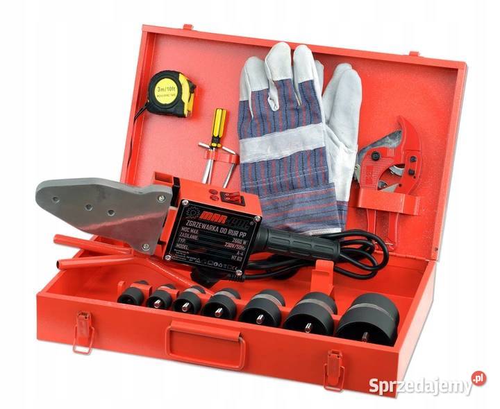 Zgrzewarka do zgrzewania rur PP PCV duża 2660W 7