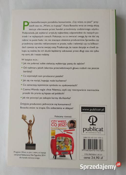 WIEM CO KUPUJĘ poradnik konsumenta Katarzyna Hajnówka