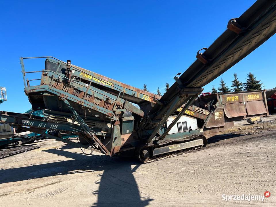 Powerscreen Chieftain 1400 Mobilny przesiewacz Kołodziejewo