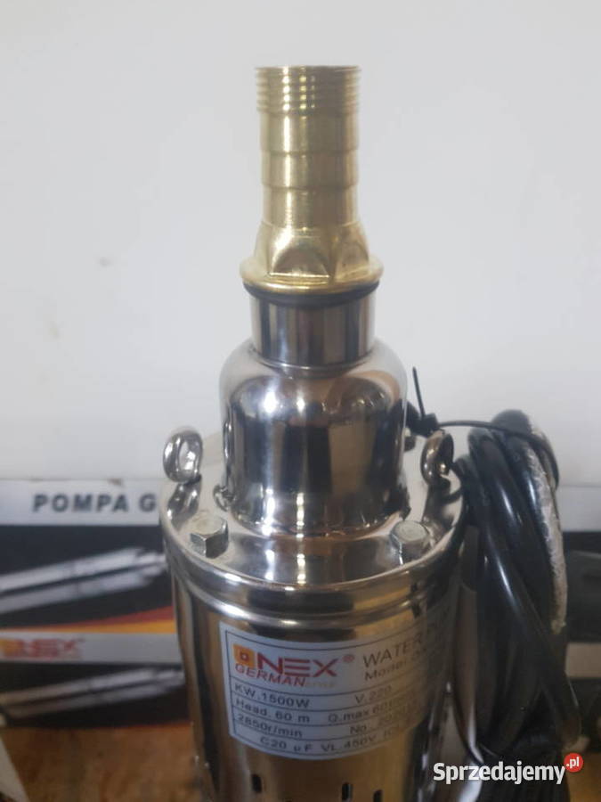 Pompa Głębinowa WYSOKOCIŚNIENIOWA 1500 Wat onex Głogowa