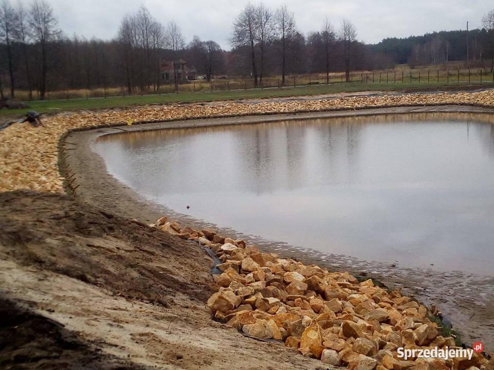 Kamień kruszywo na skarpy stawu ziemne kopalnia