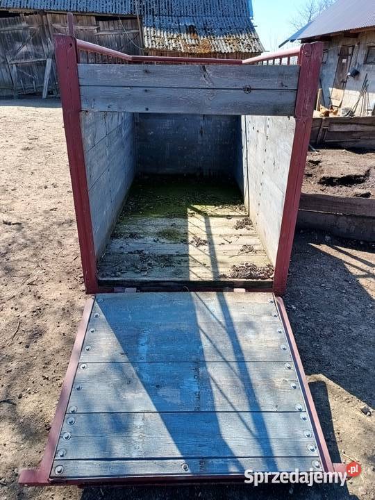 Klatka Dwukółka Przyczepka do ciągnika mazowieckie
