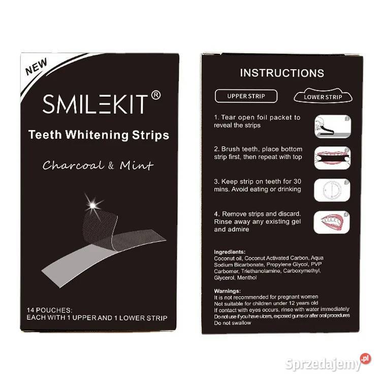 Paski do wybielania zębów SmileKit 28 pasków Płock