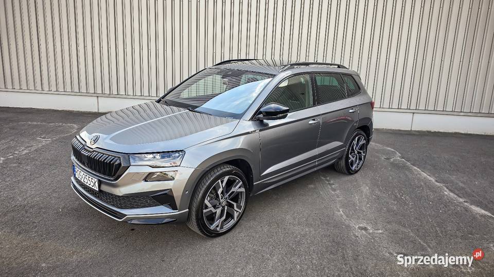 Skoda Karoq 20 TSI 190 4x4 Sportline Mega podgrzewane fotele Karoq Ostrów Wielkopolski
