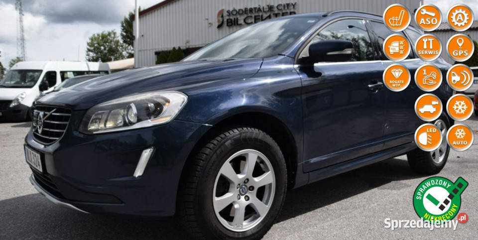 Volvo XC 60 20d4 181 Automat skóry ledy xenon Gdańsk sprzedam