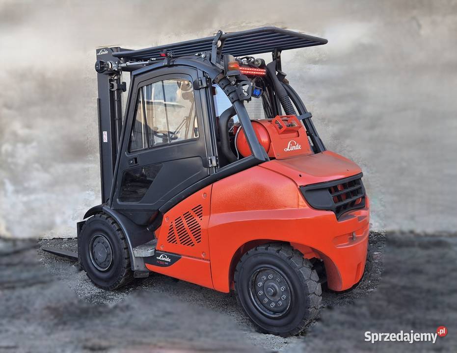 Linde H50 2020r TRIPLEX kabina wózek widłowy Linde