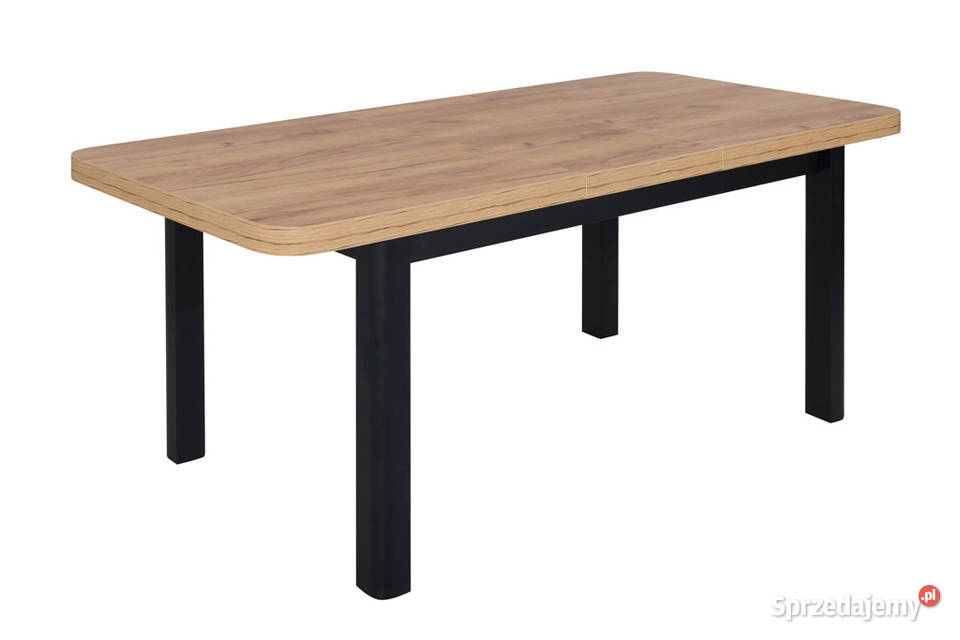 Stół na Prostych Zaokrąglonych Nogach