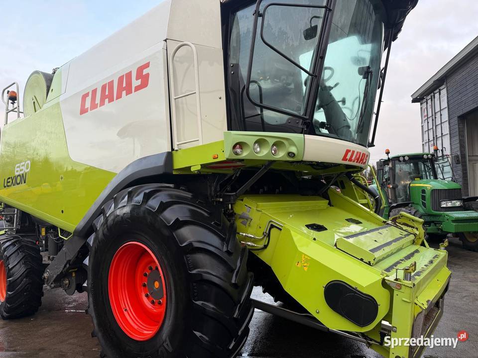 Kombajn Claas Lexion 650 heder V750 pro 2011 w Nowa Ruda