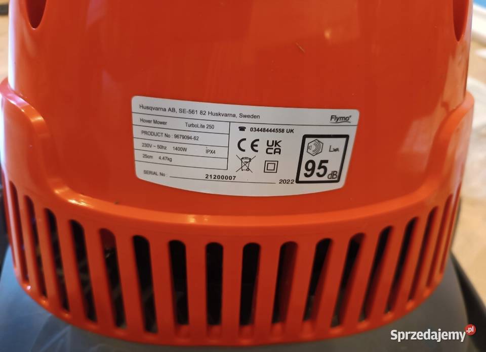 Kosiarka elektryczna poduszkowa Flymo Turbolite Zabrze