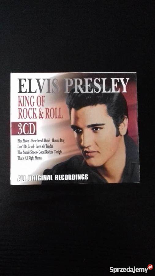 Płyty 3 sztuki CD Elvis Presley warmińsko-mazurskie