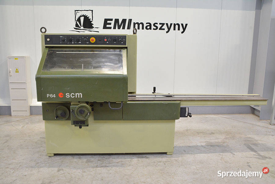 Strugarka czterostronna heblarka SCM P64 2 biegi Biertowice