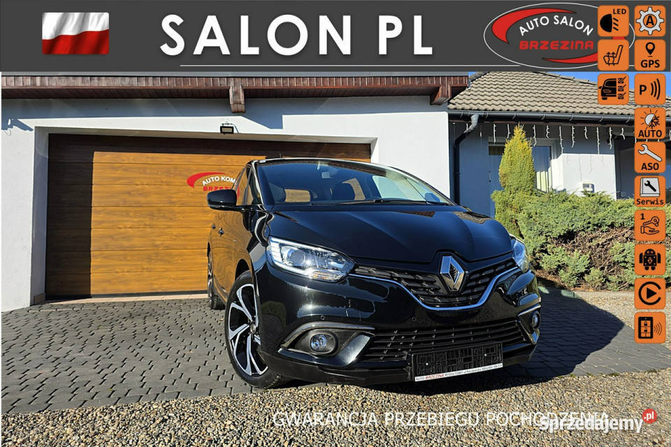 Renault Scenic serwis ASO automat nawigacja IV serwisowany w ASO