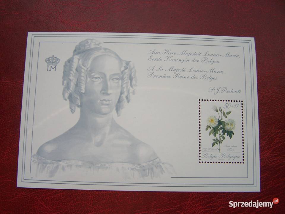 Belgia 1989 MNH Mi 237071 Flora Róże Kwiaty Filatelistyka Tychy