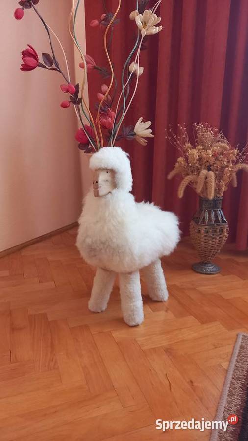 Baranek z drewna i wełny z Podhala Czudec