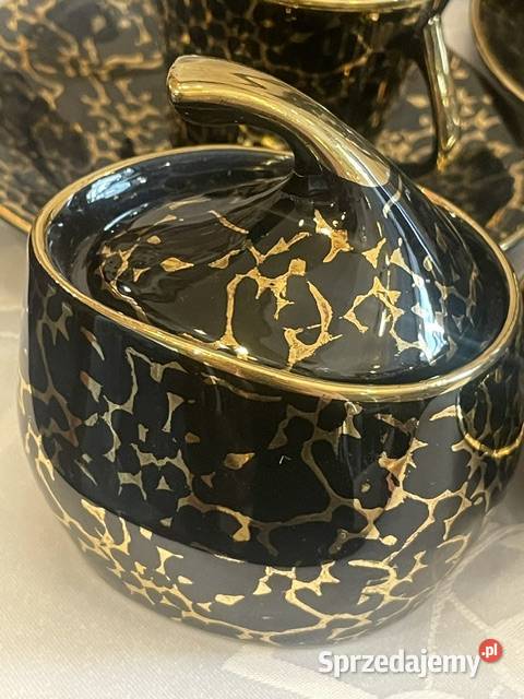 Porcelanowy serwis do kawy Iza Chodzież PRL Porcelana i szkło Kraków