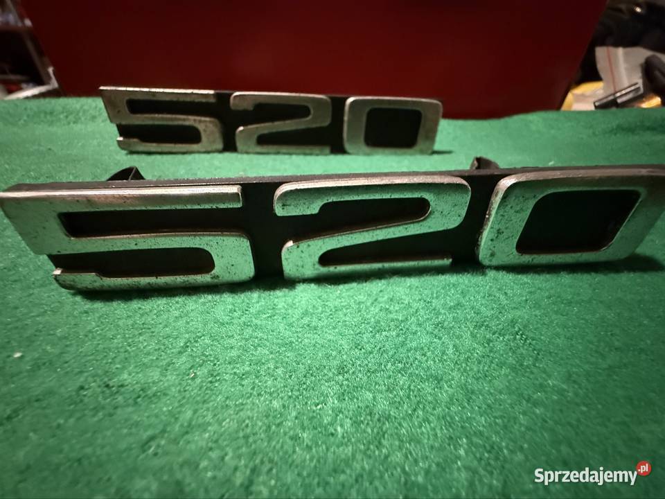 Emblemat atrapy przód BMW e12 520 Emblematy śląskie Mszana