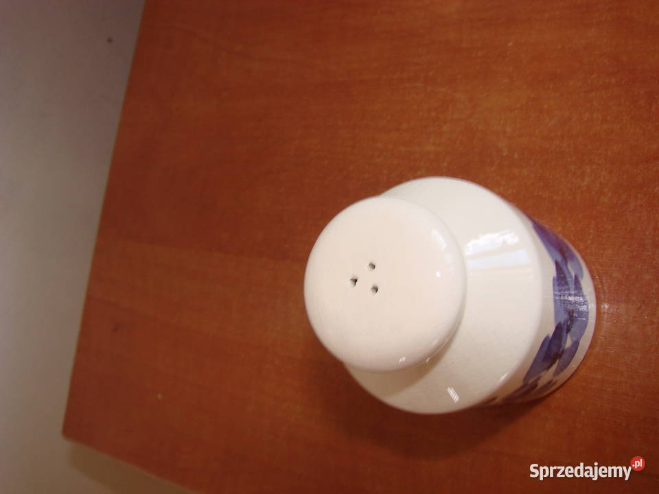 fajansowa solniczka PRL Porcelana i szkło Pruszcz Gdański