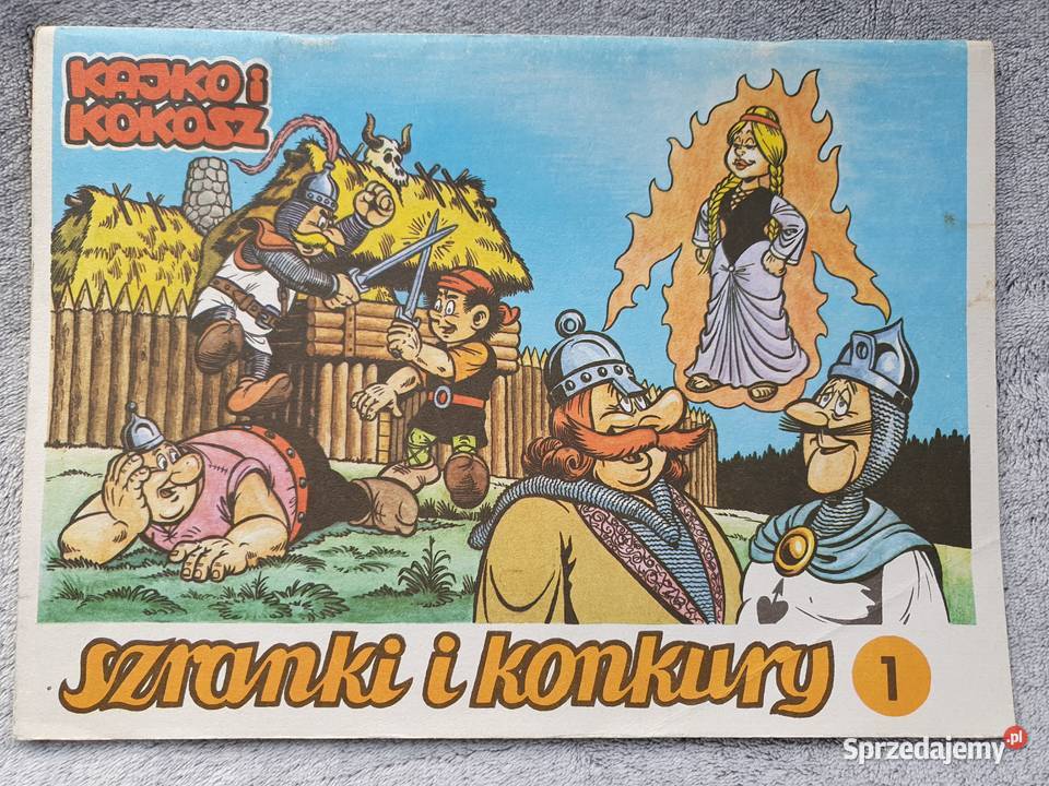 Kajko i Kokosz Szranki i Konkury cz1 wyd2 1989 pomorskie Gdynia