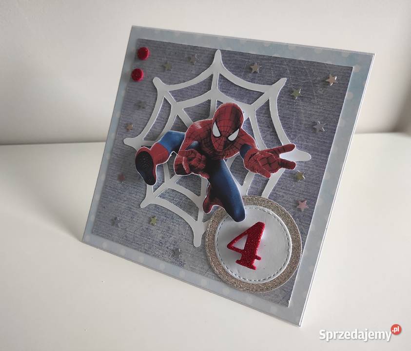 Kartka ręcznie robiona na urodziny urodzinowa Łódź