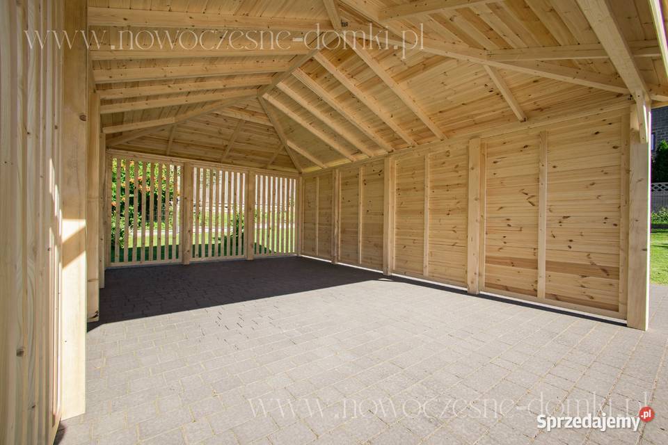 Wiata Samochodowa Drewniana San Ariano 4x6m Opole