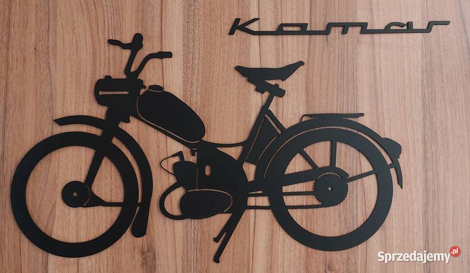 KOMAR 232 sztywniak z metalu na ścianę DUŻY