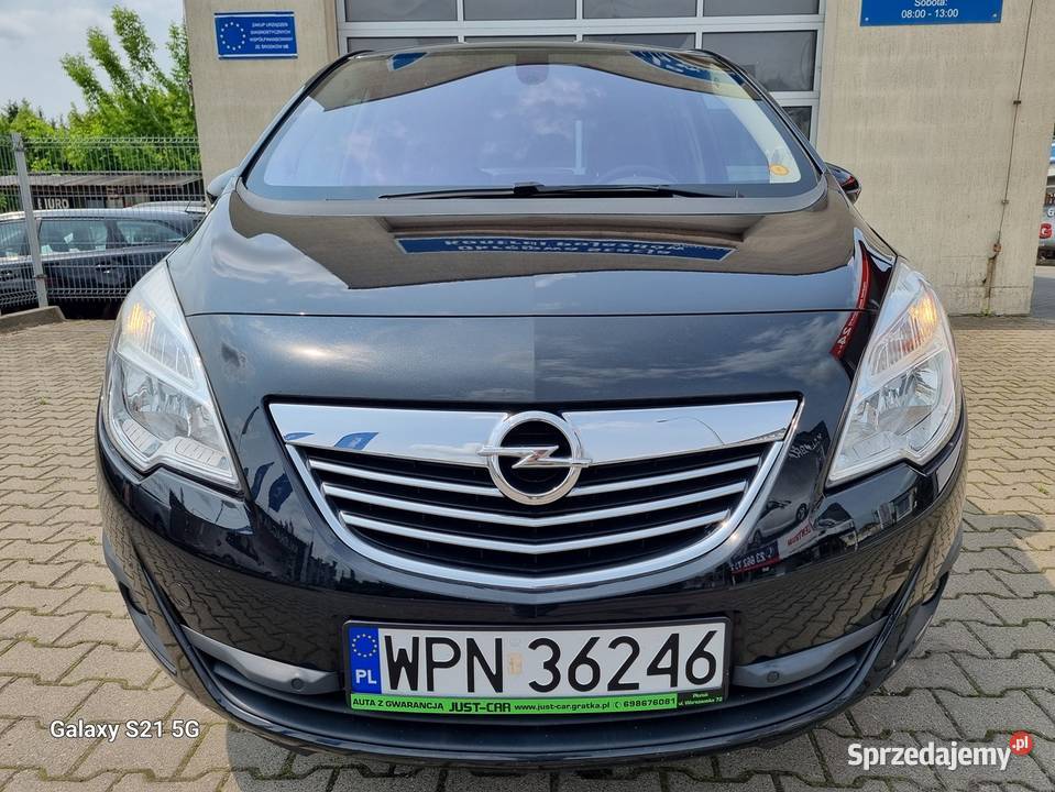 Opel Meriva B 14 TURBO 120 półskóry nawigacja immobilizer