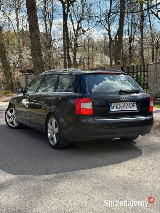 Audi A4 B6 Avant 25 TDI 180 QUATTRO Bezowa SKÓRA Rok produkcji 2003 Łódź