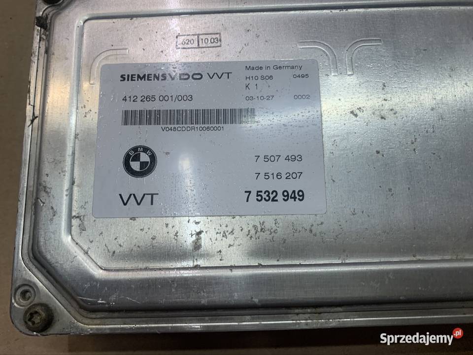 7507493 komputer sterownik bmw 3 e46 lift Komputery Szczecin sprzedam