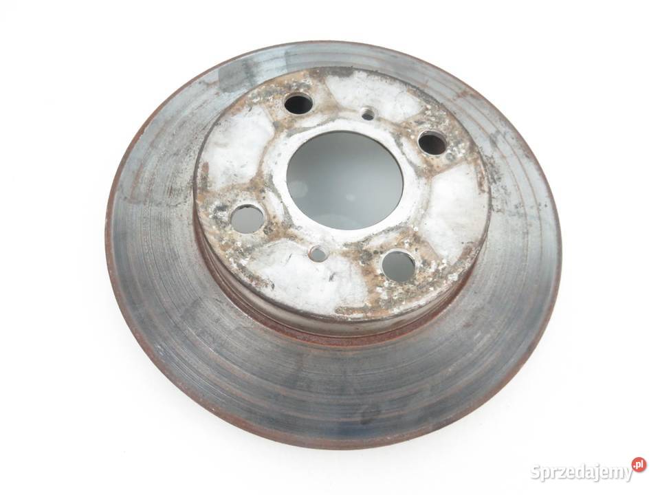 2x TARCZA HAMULCOWA PRZÓD TOYOTA YARIS I 10 VVT