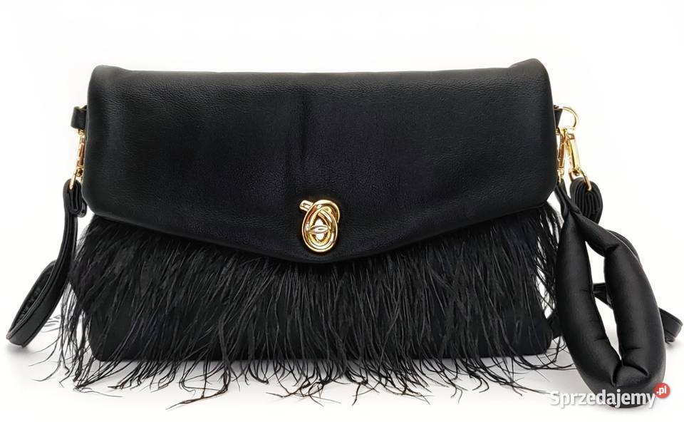 Elegancka Torebka Listonoszka Kopertówka z