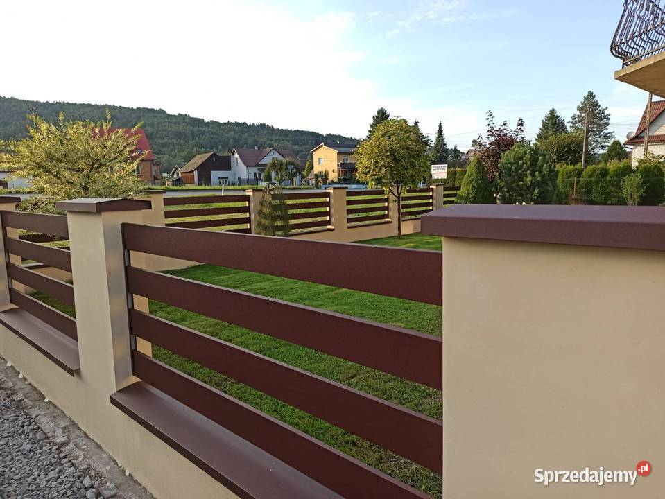 Przęsło ogrodzeniowe palisadowe nowoczesne śląskie Chorzów sprzedam