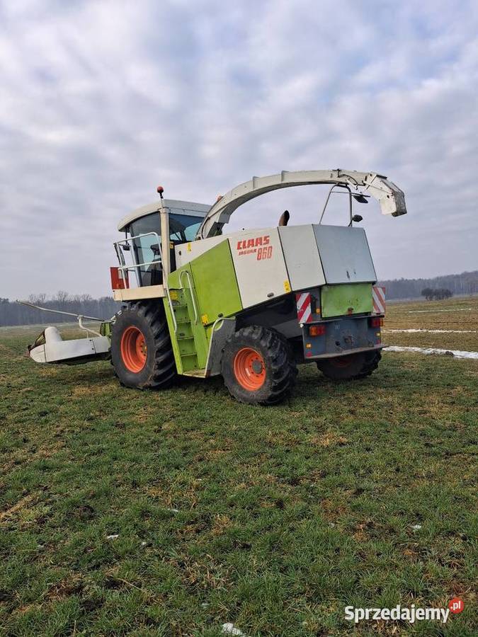 Claas Jaguar 860 z napędem 4x4 ru xtra 450 nieuszkodzony Izbicko