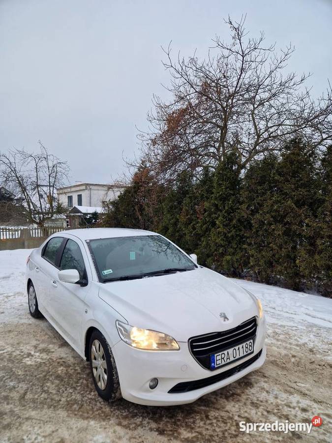 Peugeot 301 2013r 16 Vti Gaz mazowieckie Ostrów Mazowiecka