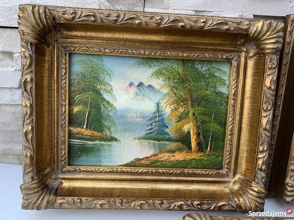 3 Olej na desce obraz obrazek drewniana Bystrzyca Kłodzka