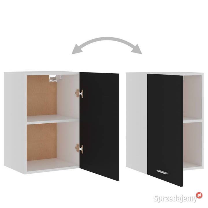 Szafka wisząca czarna 395x31x60 materiał Warszawa sprzedam