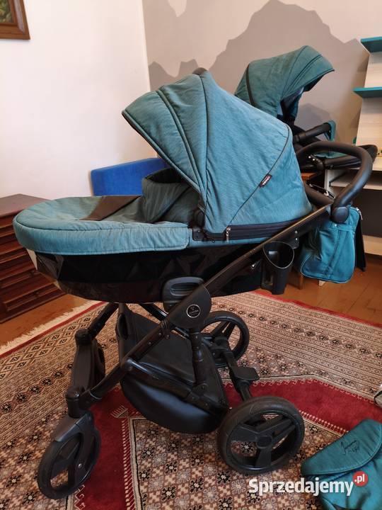 Wózek Junama Diamond zielony akcesoria świętokrzyskie Skarżysko-Kamienna sprzedam