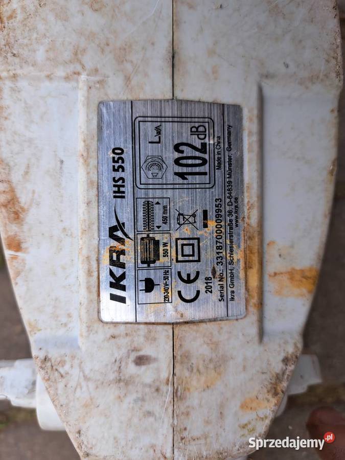 Nożyce elektryczne do żywopłotu Ikra IHS 550 na Proszowice