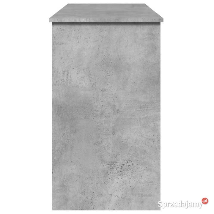 Toaletka z lustrem szarość betonu 100x45x76 Toaletki Warszawa