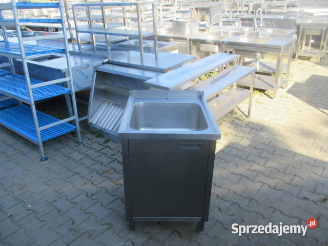 Zlew Gastronomiczny 1 Komorowy Drzwi Otwierane