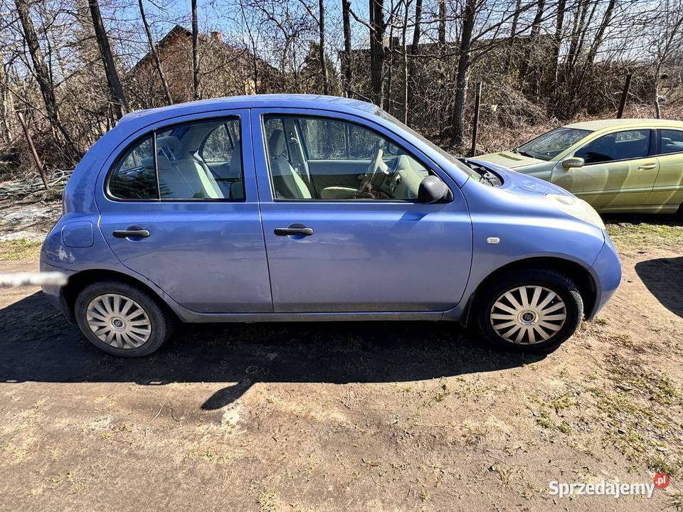 Nissan Micra 12 benzyna 2006r Puszcza Mariańska