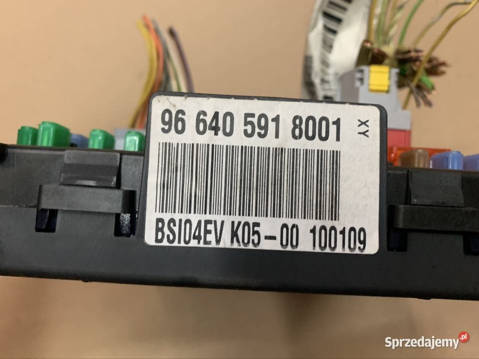 9664059180 moduł komfortu Bsi 04 K05 citroen c4