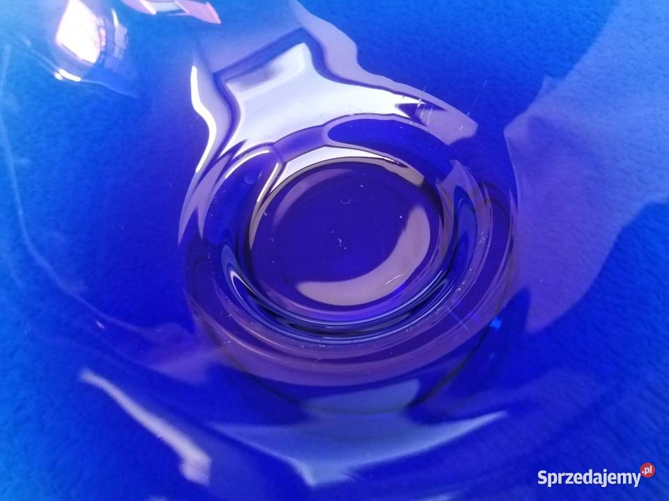 Kobaltowy pucharek do deserów niebieski Nowa Karczma