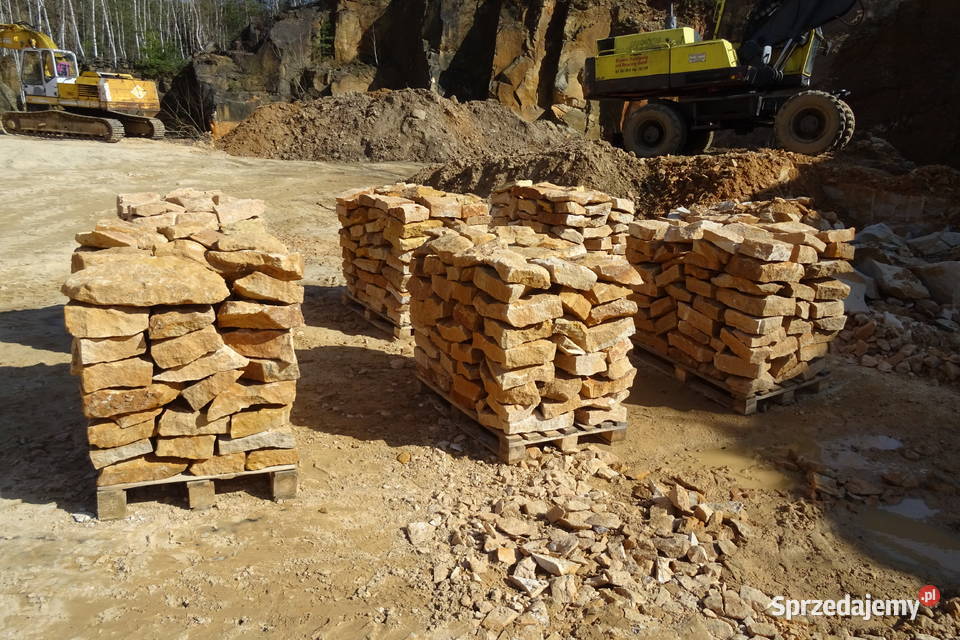 Naturalny kamień ogrodowy do ogródka na skarpy Pozostałe Radomsko